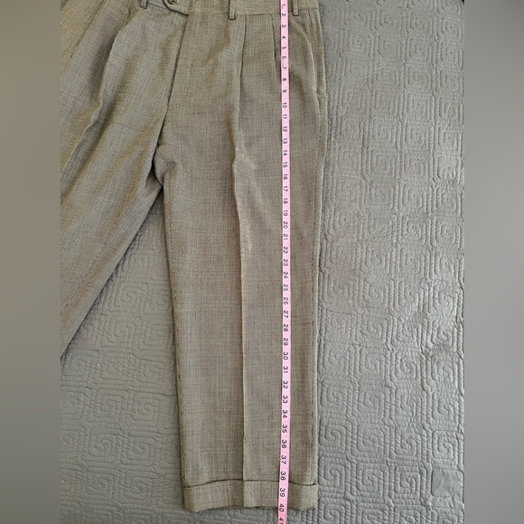 Jos. A. Bank Grey Dress Pants - W43 x 28 Inseam - Picture 3 of 7